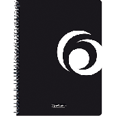 Herlitz Collegeblock x.book pro/11155702 DIN A4 schwarz kariert Inh.80