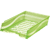 Bene Briefkorb/60100 grüntransparent A4-C4