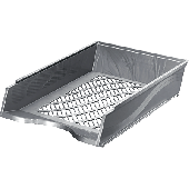 Bene Briefkorb/60100 silbermetallic A4-C4
