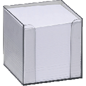 Folia Zettelbox glasklar/9900 95x95x95 mm