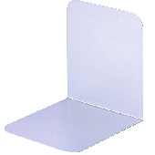 Maul Buchstützen 3506295 120 x 140 x 140 mm silber Inh.2 Stück