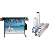 Heipa InkJet Papiere für Graphische Anwendungen/F725964 91,4cmx45m weiß 90g/qm