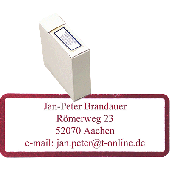 Posta Privat-Etiketten/Privatetiketten 48 x 18 mm Inh.300