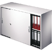 C+P Schiebetürenschrank/5723-000 H72xB120xT40 cm lichtgrau