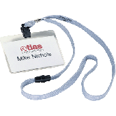 Durable Namensschild mit Textilband/8139-10 Inh.10