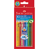Faber-Castell COLOUR GRIP Farbstifte/112412 sortiert Inh.12