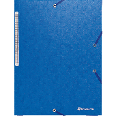 Exacompta Eckspannmappe EXA King/55752E DIN A4 blau 500 g/qm
