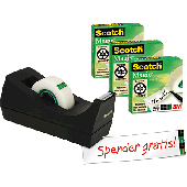 Scotch Tischabroller/C38SM3S 19mmx33m Inh.3 Rollen + 1 Abroller