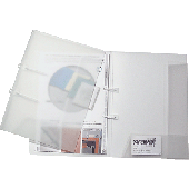 Dataplus Schnellhefter/25142-086 DIN A4 transparent PP 50 my