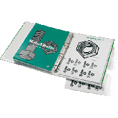 GBC Laminertaschen mit Abheftlochung/3743156 hochglänzend A4 Eurolochung Inh.100