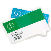 ibico Laminierfolientaschen ibiPouches/3747245 64x99mm, Key-Card glänzend 250 (2x125) Inh.100