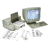 Durable Einsteckschilder für Software DURAPRINT/1456-02 60 x 90 mm weiß Inh.160