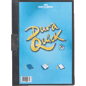 Durable Klemmmappe/2270-01 DIN A4 schwarz