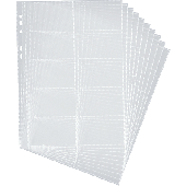 DURABLE Erweiterungssatz für Visitenkartenringbuch A4/2389-19 A4 farblos Inh.10