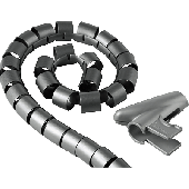 Hama Kabelkanal Easy Cover, 2,5 m, 20 mm, Silber/20600