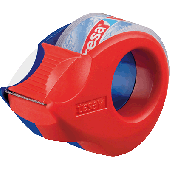 Tesa Klebebandabroller mini kristallklar/57858-00000-00 rot/blau