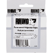Dymo Beschriftungsband 9mm für Rhino/S0718240 9 mm x 5,5 m schwarz / weiß Polyester