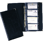 DURABLE Visitenkartenringbuch VISIFX/2383-01 schwarz
