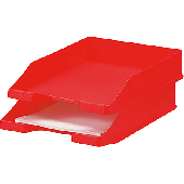 HAN Briefkorb C4/1027-X-17 rot Kunststoff Inh.2