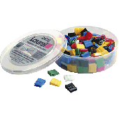 Laurel Klapphefter 1/2845-95 11x14 mm Grundfarben sortiert Plastik Inh.120 Stück