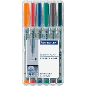 Staedtler Folienschreiber 316/316 WP6 sortiert Inh.6