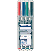Staedtler Folienschreiber 311/311 WP4 sortiert Inh.4
