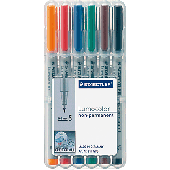 Staedtler Folienschreiber 311/311 WP6 sortiert Inh.6