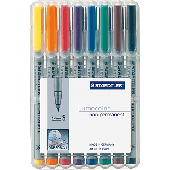 Staedtler Folienschreiber 311/311 WP8 sortiert Inh.8