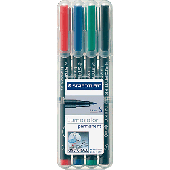 Staedtler Folienschreiber 313/313 WP4 sortiert Inh.4