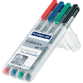 Staedtler Folienschreiber 315/315 WP4 M sortiert Inh.4
