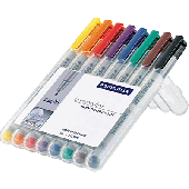 Staedtler Folienschreiber 315/315 WP8 M sortiert Inh.8