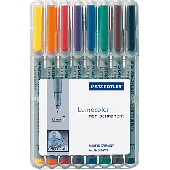 Staedtler Folienschreiber 316/316 WP8 sortiert Inh.8