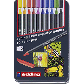 Edding 1200 Fasermaler/4-1200-10 sortiert Inh.10