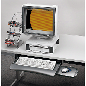 Fellowes Untertisch-Tastaturschublade/93804 graphit