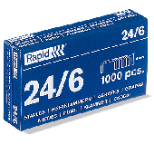 Rapid Heftklammer 24/6 Blue/24855600 verzinkt Inh.1000