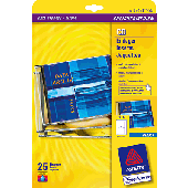 Avery Zweckform CD-Einleger/J8431-25 121 x 242 mm weiß spezialbeschichtet Inh.25