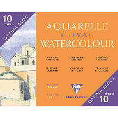Clairefontaine Aquarellblöcke ETIVAL, fein /96571C 24x30cm 300g