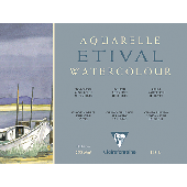 Clairefontaine Aquarellblöcke ETIVAL, rau/96560C 18x24cm rauh 250g