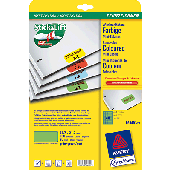 Avery Zweckform Etiketten Mini/L6040-20 45,7 x 21,2 mm grün Inh.960