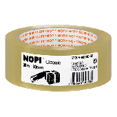 Nopi Packband PP/57209-00000-00 38mm x 66m transparent