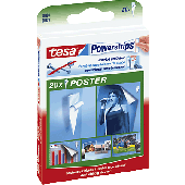Tesa Powerstrips Poster/58003-00079-00 weiß Inh.20 Strips