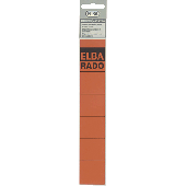 Elba Rückenschilder schmal/kurz/04614RO rot Inh.10