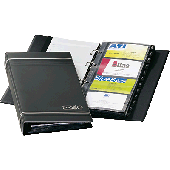 DURABLE Visitenkarten- und Adressringbuch VISIFIX PLUS/2372-58 anthrazit