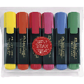 Faber-Castell Textliner/154806 sortiert Inh.6