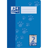 Oxford JUNIOR Heft/385501602 DIN A5 4-fach sortiert 2.Schuljahr 90 g/qm 16 Blatt