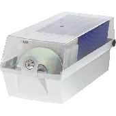 HAN Max 60 für max. 60 CDs/9260-11 lichtgrau Kunststoff