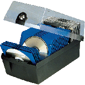 HAN Max 60 für max. 60 CDs/9260-13 schwarz Kunststoff