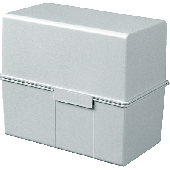 HAN Karteibox DIN A7 quer/977-11 grau Kunststoff