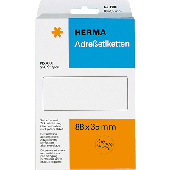 Herma Adressetiketten zickzack/4301 95 x 48 mm weiß Inh.250