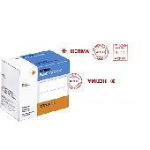 Herma Frankieretiketten/4318 130 x 40 mm weiß Blattgröße130 x 80 mm Inh.1000